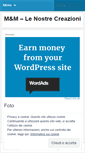 Mobile Screenshot of memlenostrecreazioni.wordpress.com