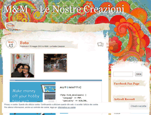 Tablet Screenshot of memlenostrecreazioni.wordpress.com