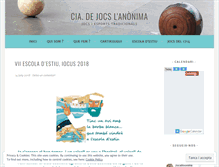 Tablet Screenshot of jocsanonima.wordpress.com