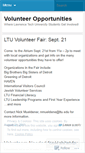 Mobile Screenshot of ltuvolunteer.wordpress.com