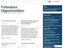 Tablet Screenshot of ltuvolunteer.wordpress.com