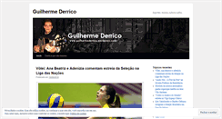 Desktop Screenshot of guilhermederrico.wordpress.com