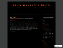 Tablet Screenshot of alangalvancapps2.wordpress.com