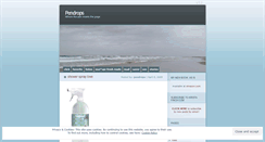 Desktop Screenshot of pendrops.wordpress.com