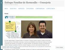 Tablet Screenshot of enfoquefamiliar.wordpress.com