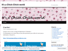 Tablet Screenshot of itsachickchickworld.wordpress.com