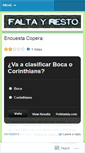 Mobile Screenshot of faltayresto.wordpress.com