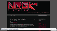 Desktop Screenshot of nrgpictures.wordpress.com