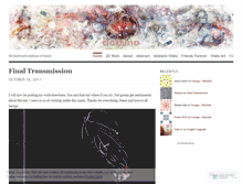 Tablet Screenshot of dominovisualart.wordpress.com