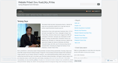 Desktop Screenshot of ibnurusdi.wordpress.com