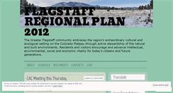 Desktop Screenshot of flagregionalplan2012.wordpress.com