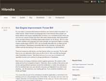 Tablet Screenshot of hitendrakailash.wordpress.com