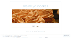 Desktop Screenshot of mainelycupcakes.wordpress.com