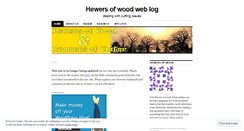 Desktop Screenshot of hewersofwood.wordpress.com