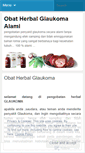 Mobile Screenshot of obatherbalglaukomaalami.wordpress.com