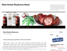 Tablet Screenshot of obatherbalglaukomaalami.wordpress.com