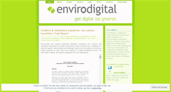 Desktop Screenshot of envirodigital.wordpress.com