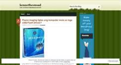 Desktop Screenshot of kennethconsad.wordpress.com