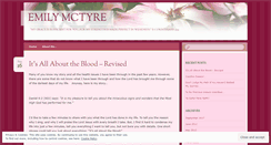 Desktop Screenshot of emilyfmctyre.wordpress.com