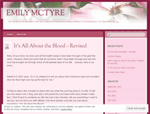 Tablet Screenshot of emilyfmctyre.wordpress.com