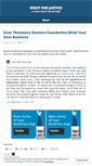 Mobile Screenshot of legalfighter.wordpress.com