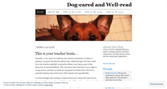 Desktop Screenshot of dogearedandwellread.wordpress.com