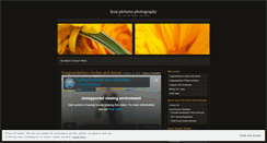 Desktop Screenshot of lyonpictures.wordpress.com