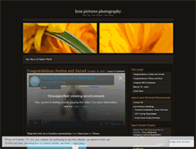 Tablet Screenshot of lyonpictures.wordpress.com