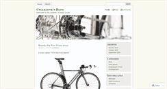 Desktop Screenshot of cyclelove.wordpress.com