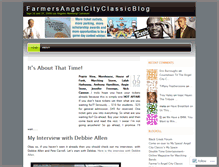 Tablet Screenshot of angelcityclassic.wordpress.com
