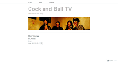 Desktop Screenshot of cockandbulltv.wordpress.com