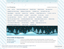 Tablet Screenshot of kdparadise.wordpress.com