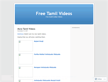 Tablet Screenshot of freetamilvideos.wordpress.com