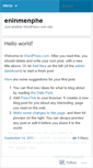Mobile Screenshot of eninmenphe.wordpress.com