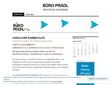 Tablet Screenshot of pradl.wordpress.com