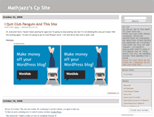 Tablet Screenshot of mathja22.wordpress.com