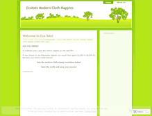 Tablet Screenshot of ecotots.wordpress.com