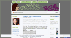 Desktop Screenshot of myverbalvomit.wordpress.com