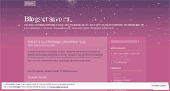 Desktop Screenshot of ginettelavigne.wordpress.com