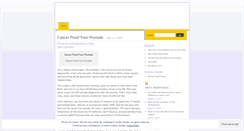 Desktop Screenshot of menhealthnews.wordpress.com