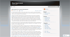 Desktop Screenshot of abouthomeimprovement.wordpress.com