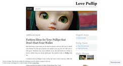 Desktop Screenshot of lovepullip.wordpress.com