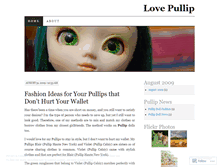 Tablet Screenshot of lovepullip.wordpress.com