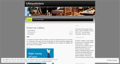 Desktop Screenshot of loftdopublicitario.wordpress.com