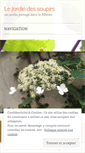 Mobile Screenshot of jardindessoupirs.wordpress.com