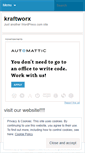 Mobile Screenshot of kraftworx.wordpress.com