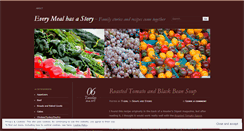Desktop Screenshot of mealstories.wordpress.com