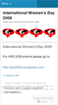 Mobile Screenshot of iwd2008.wordpress.com