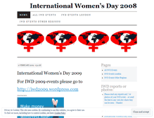 Tablet Screenshot of iwd2008.wordpress.com