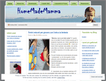 Tablet Screenshot of homemademamma.wordpress.com